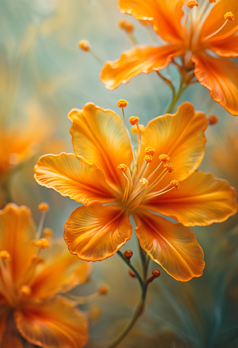 TheAramintaExperiment_Cv5_(a masterwork of maximalist fluid art_1.0), (translucent) macro photography by RHADS and Alessio Albi, (extreme details, beautiful delicate texture), interlaced orange and yellow flowers blossoms, abs_20240621171559_0001.png